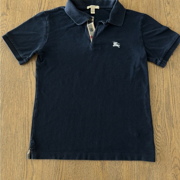 Burberry Brit Embroidered Nova Check Placket Short Sleeve Polo  3459133 Size XS - Picture 5 of 11